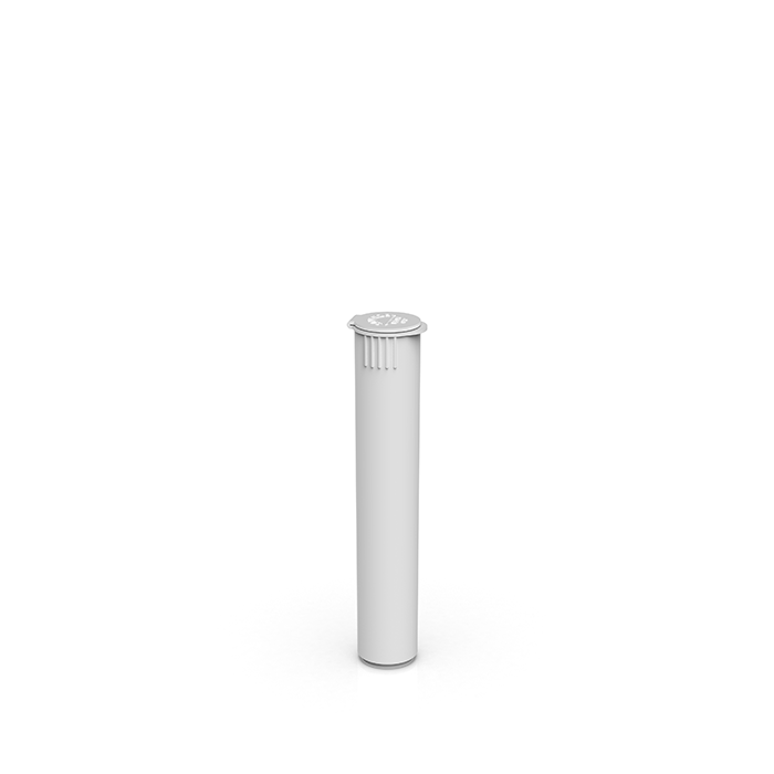 80 mm Opaque White Child Resistant Pre Roll