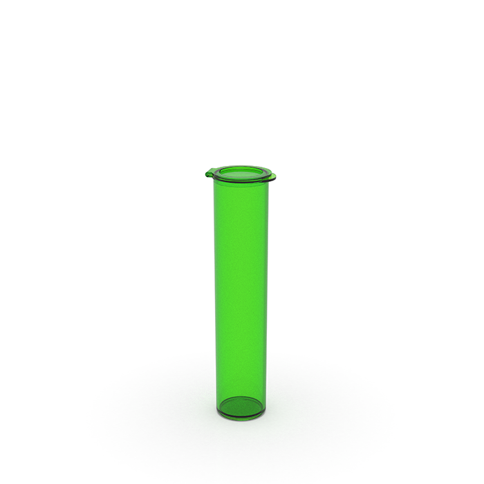 98 mm Translucent Green Child Resistant Pre Roll