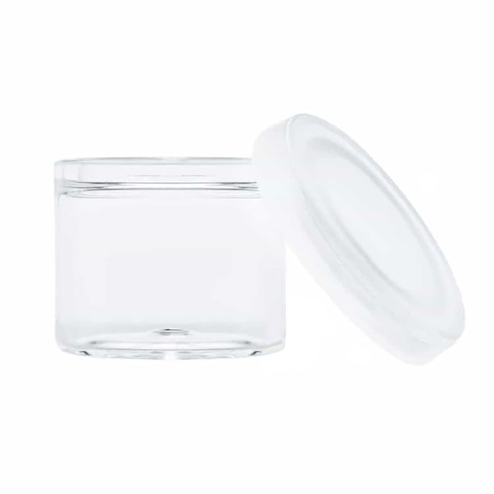 6 ml Glass No Neck Concentrate Container Clear Cap