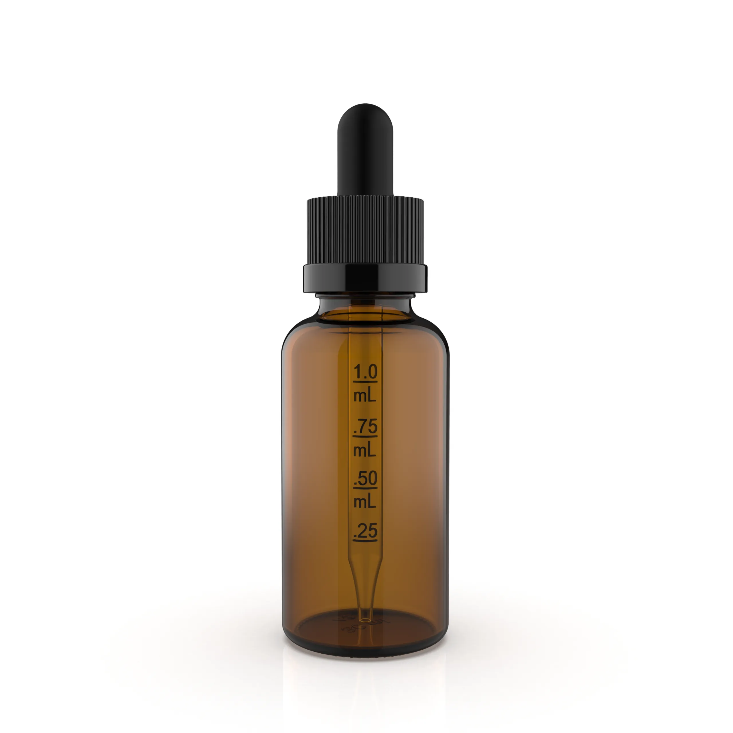 30 ml Child Resistant Amber Tincture Bottles