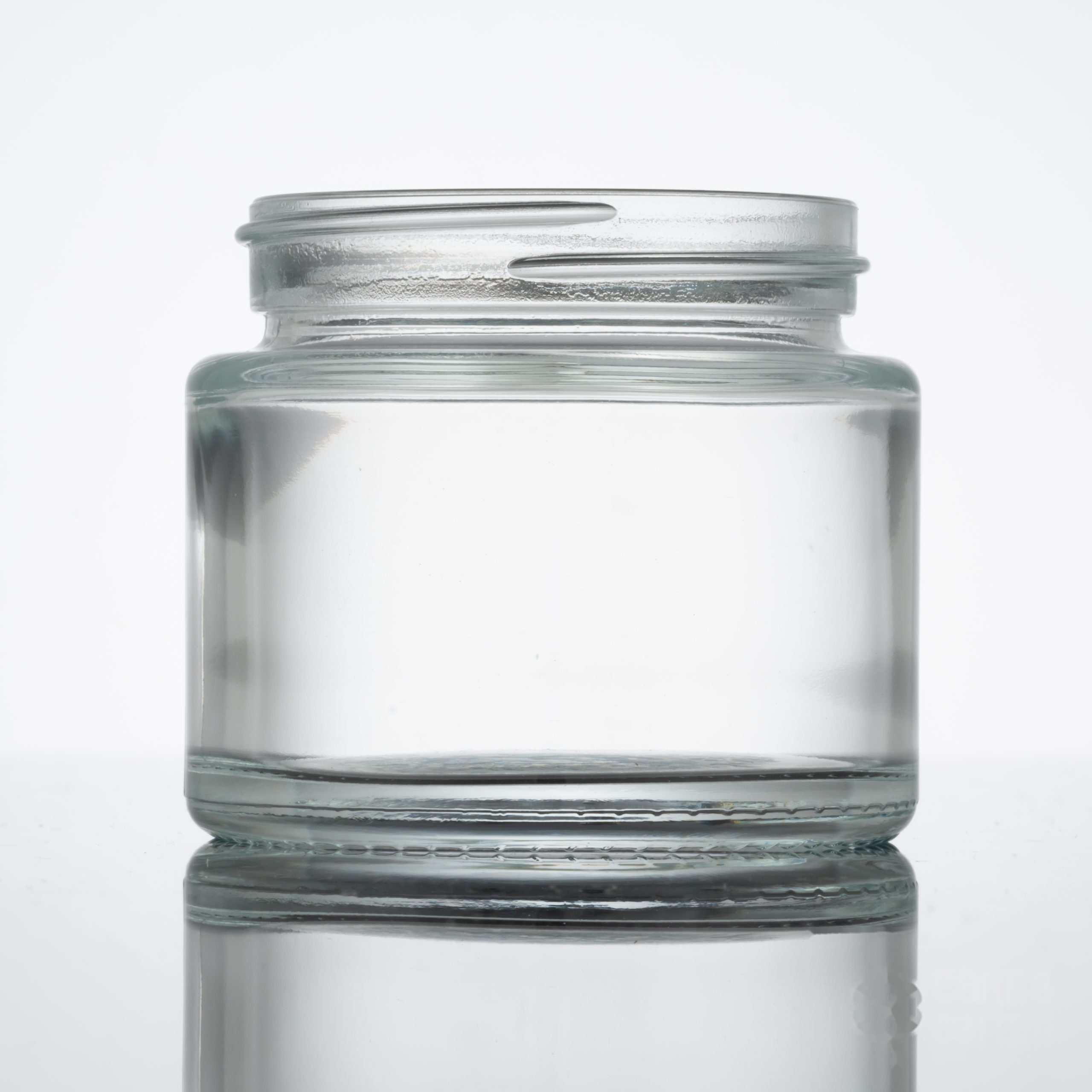 20 dram Standard Straight Sided Jar – Glass – Clear