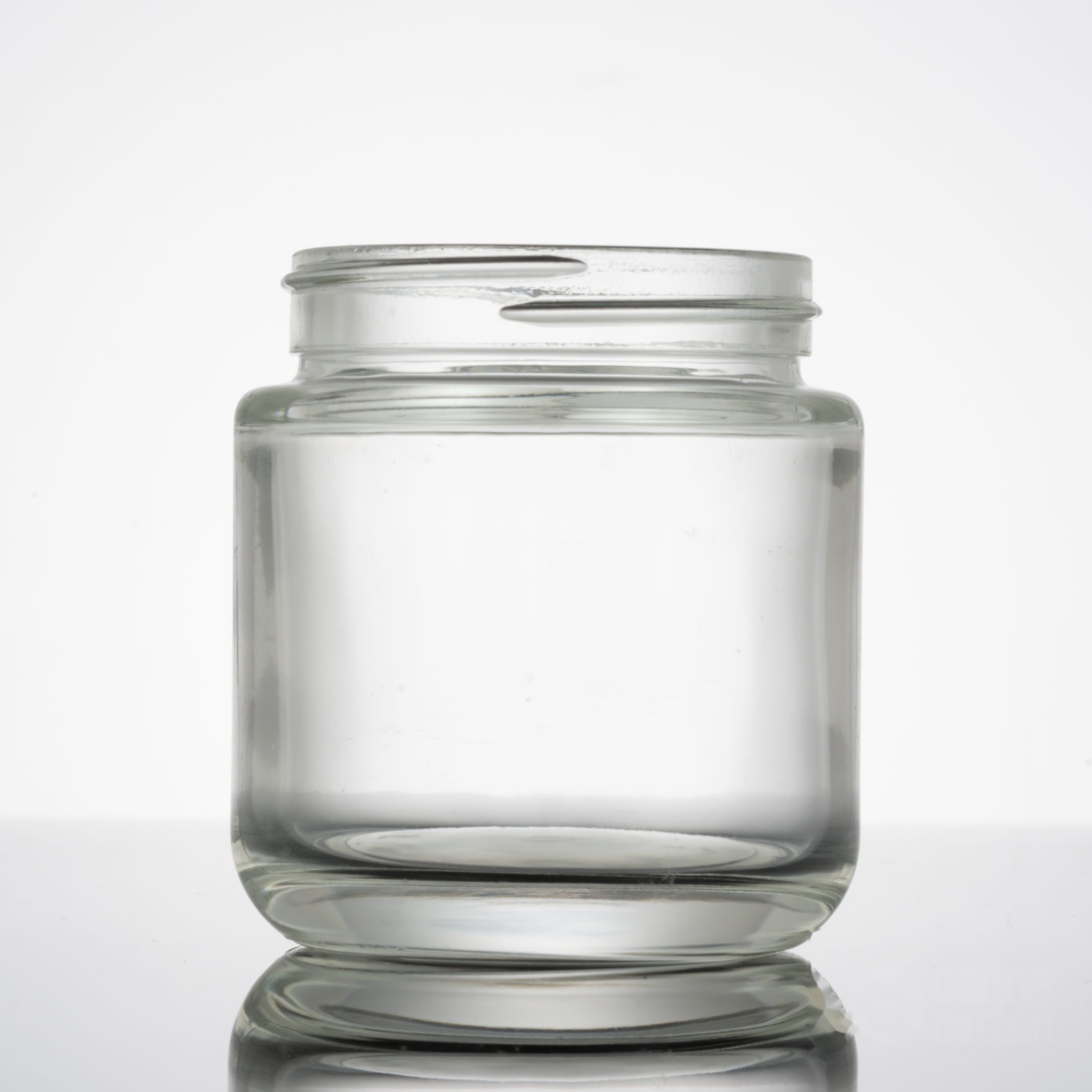 30 dram Round Base Glass Jar – Clear
