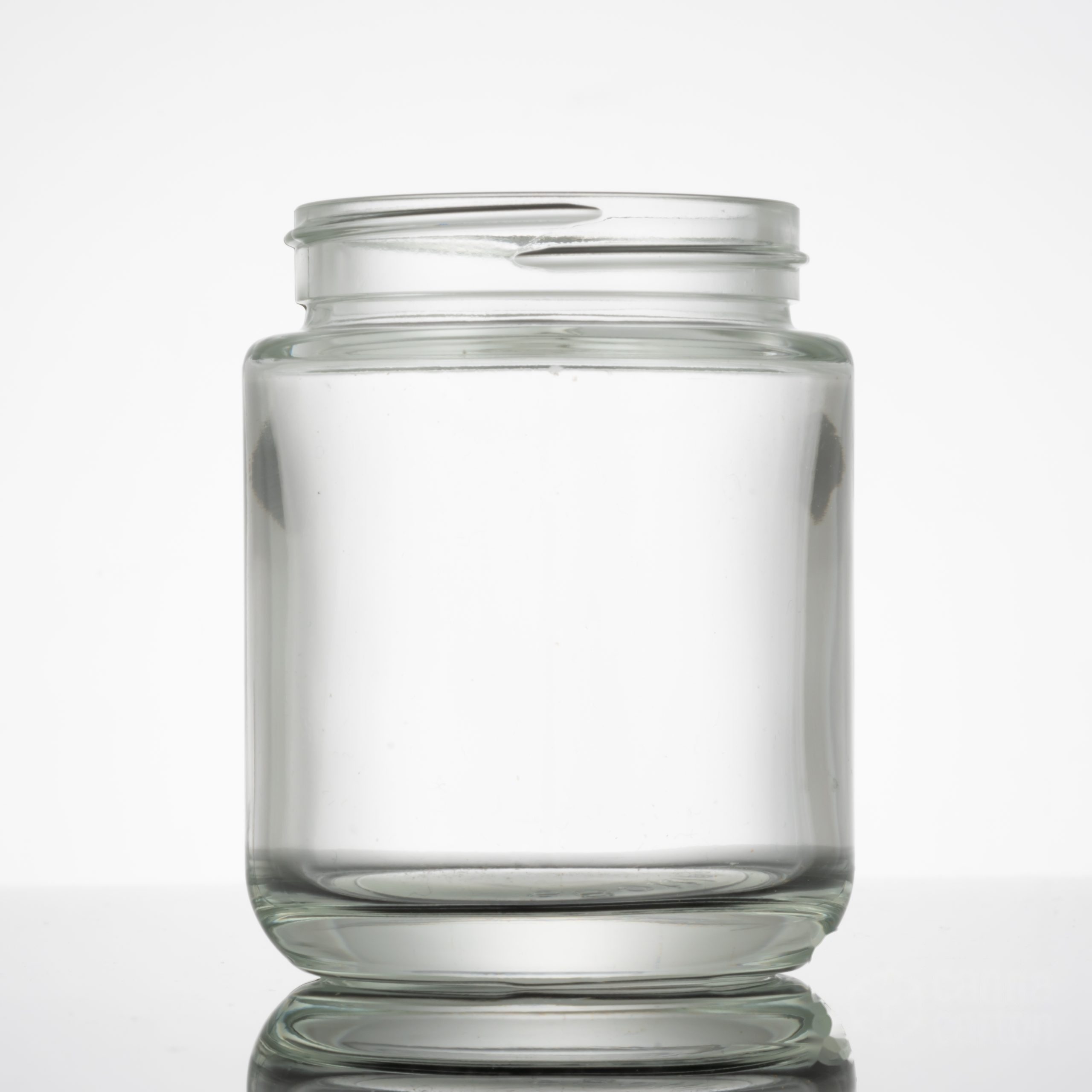 40 dram Round Base Glass Jar – Clear