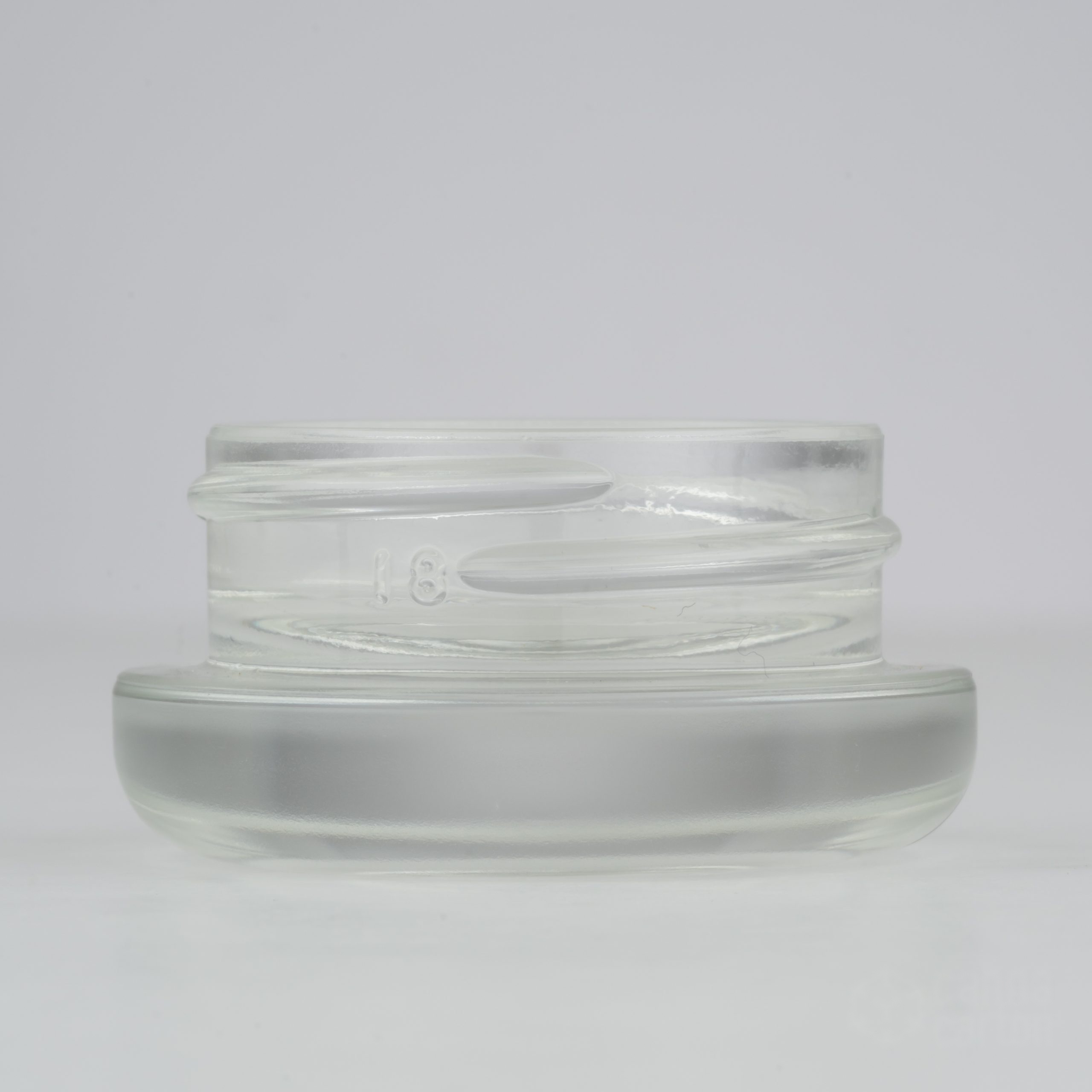 9 ml Round Base Concentrate Jar – Clear