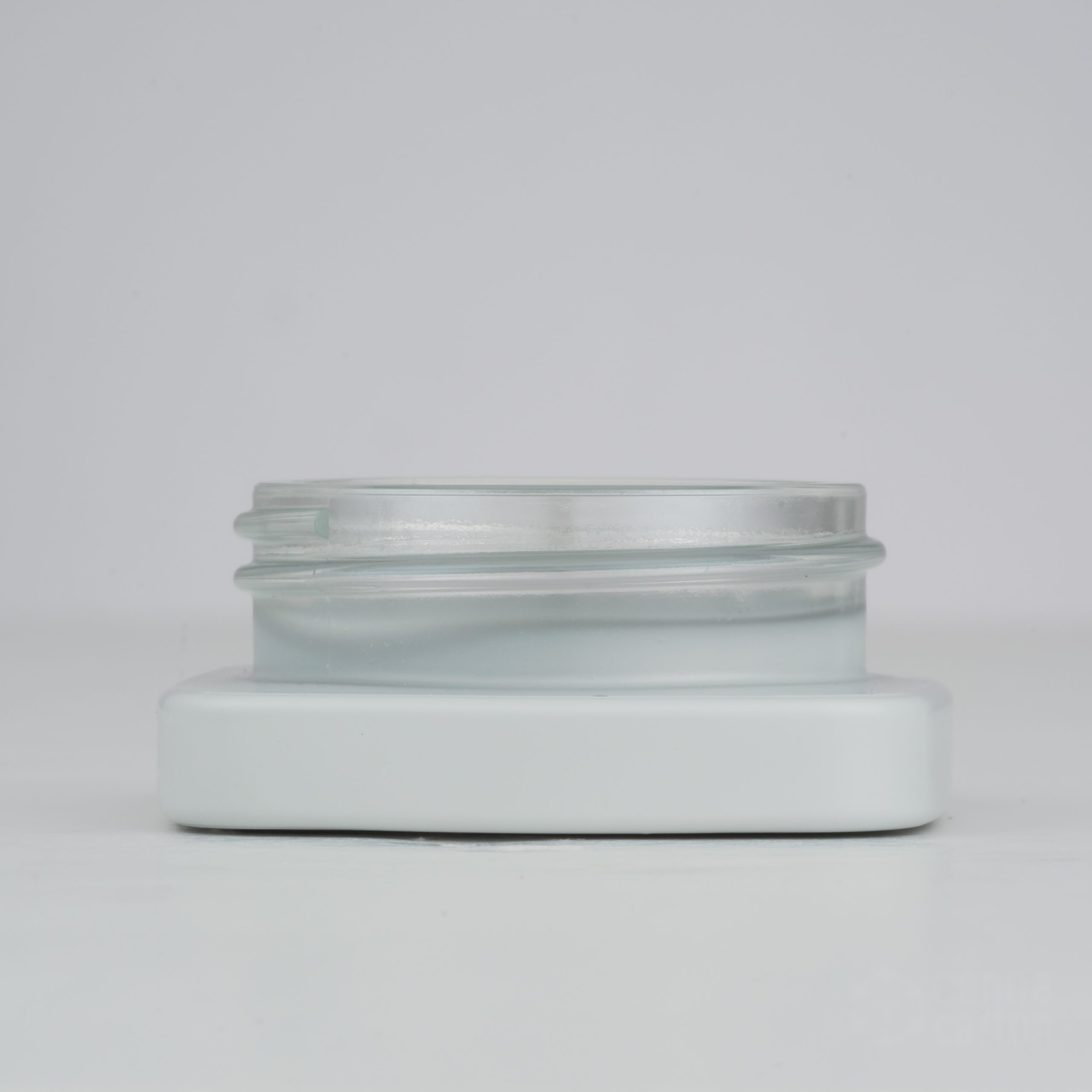 9 ml Square Concentrate Jar – White