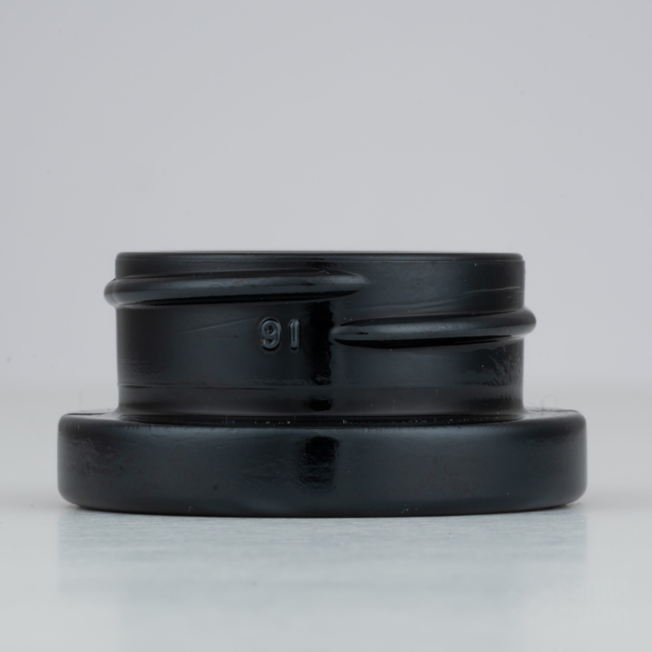 9ml Glass Concentrate Jar – Black