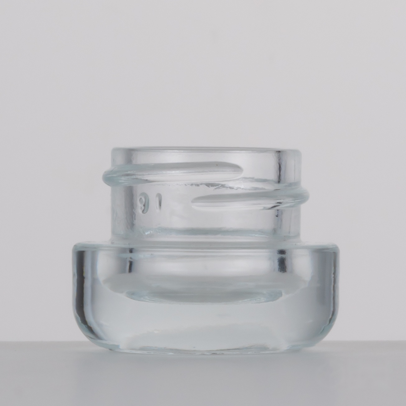 5ml Deep Well Clear Glass Concentrate Jar CR 28/400