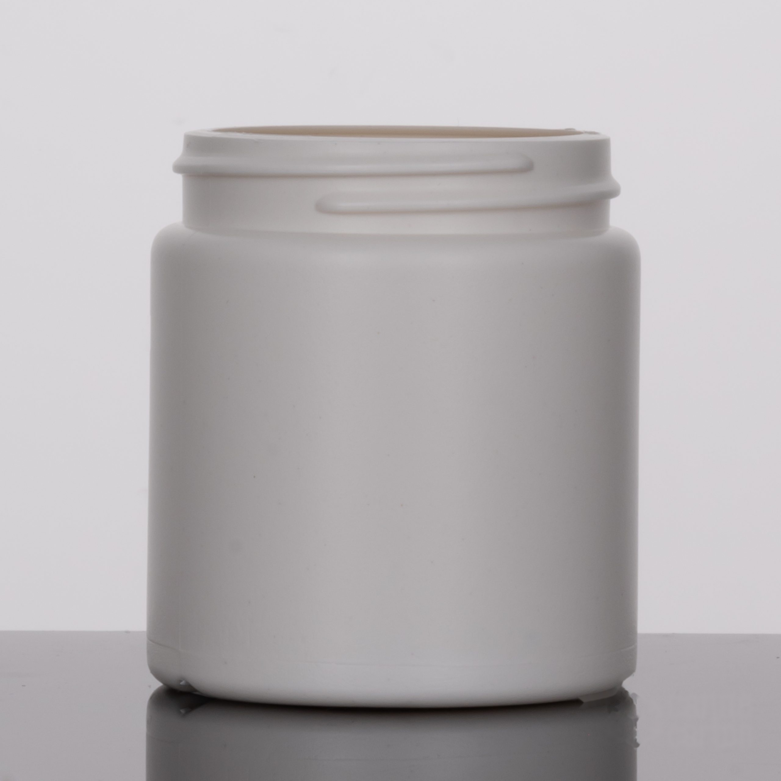 4oz White Ocean Plastic Jar
