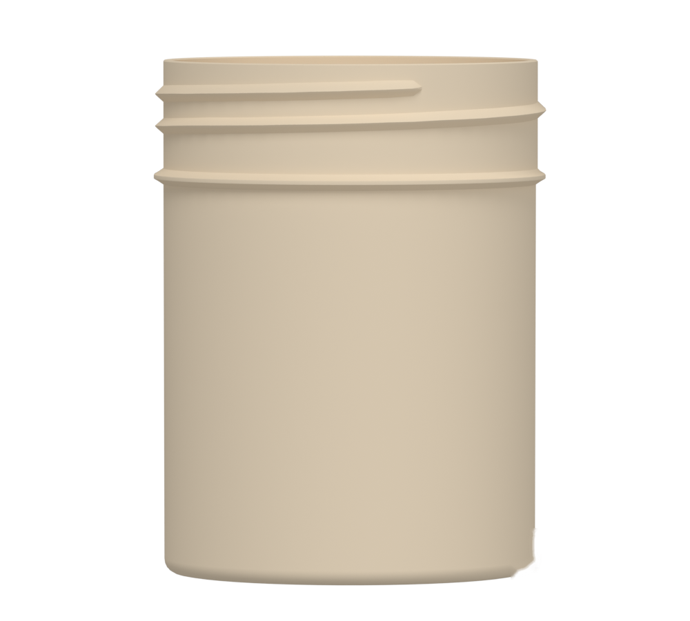 3oz Compostable Natural Tan Jar