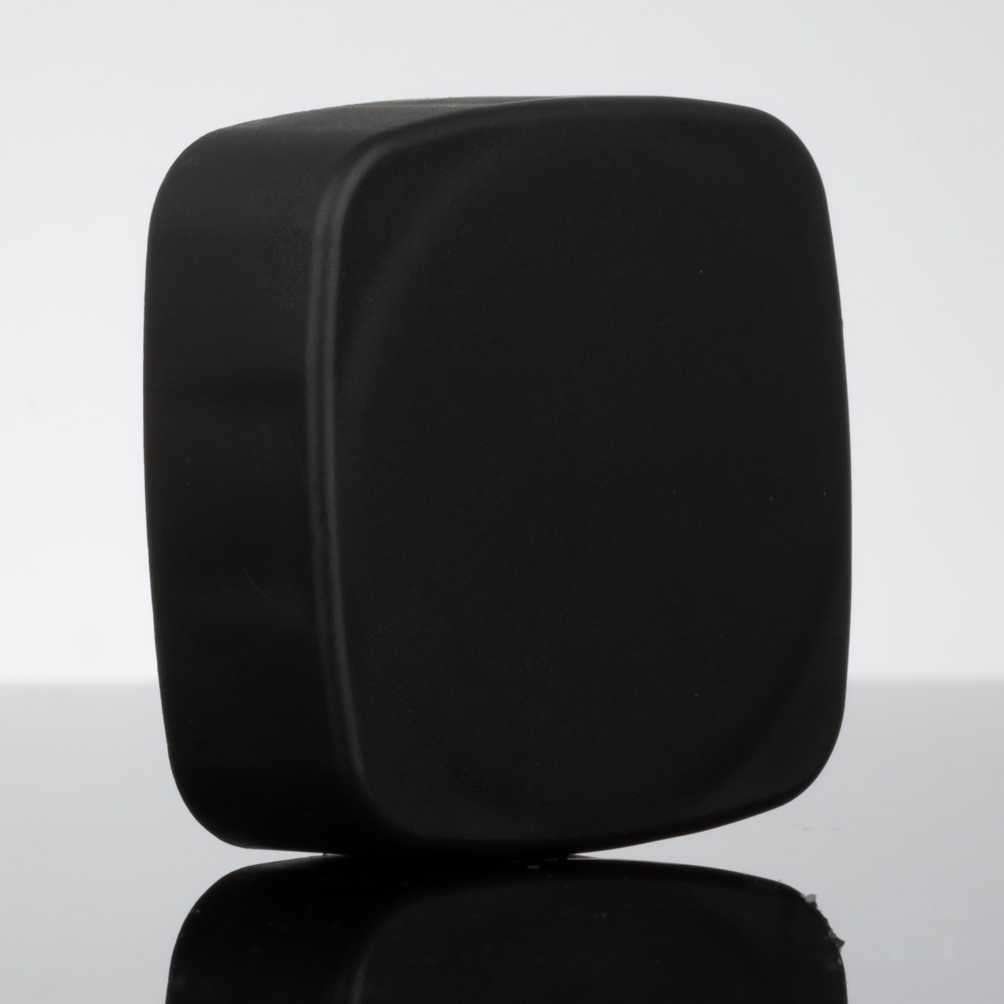 Child Resistant – Straight Sided – Black- Matte – Square – Foil Lined – 38/400