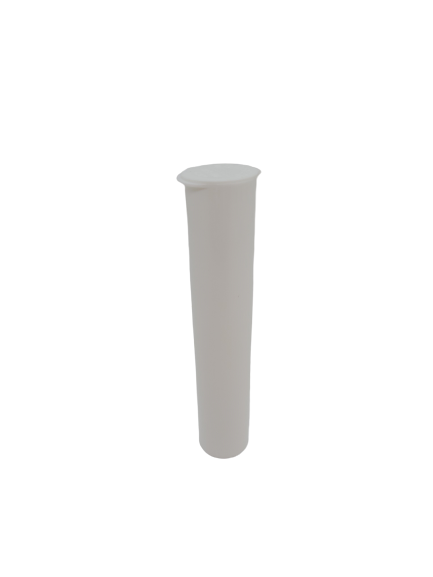 90 mm Squeeze Top J Tube – White